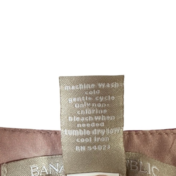 Banana Republic Floral Sleeveless Wrap Dress Red Purple Print Belted Petite 2P - Picture 4 of 6